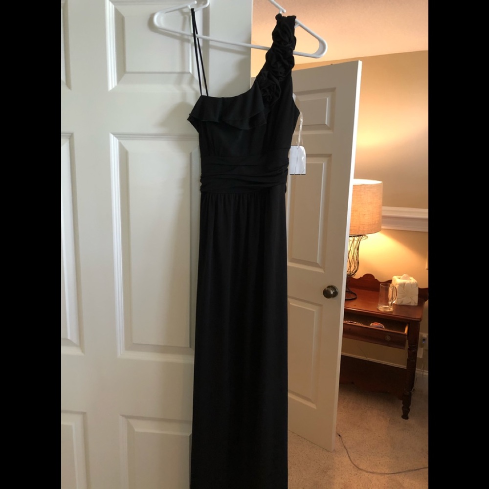 Maxi Dress with one shoulder, size Medium